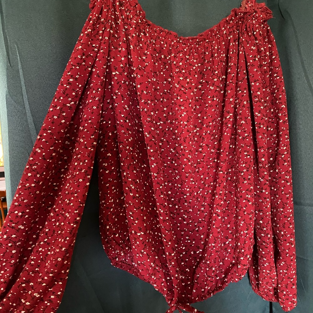 Off the shoulders top